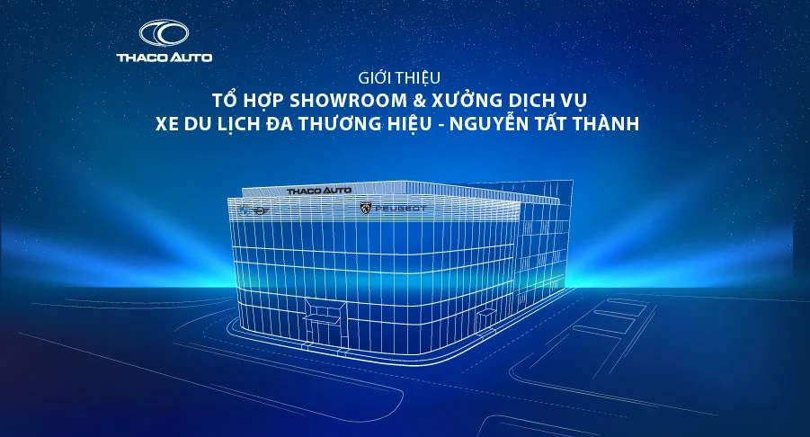 Tổ hợp Showroom, Xưởng Dịch vụ xe Du lịch đa thương hiệu - Nguyễn Tất Thành chính thức đưa vào hoạt động
