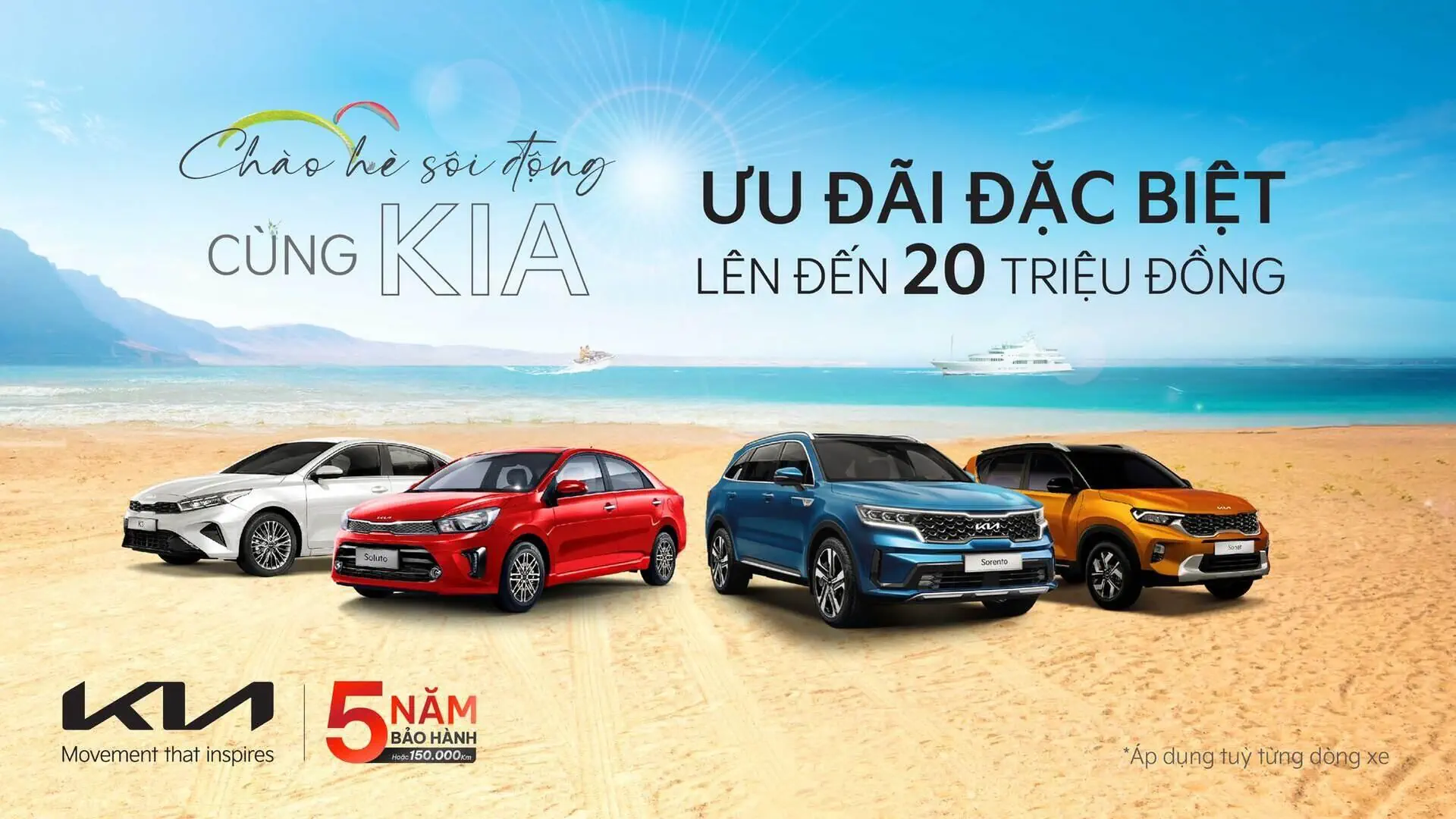NHIỀU ƯU ĐÃI HẤP DẪN KHI MUA XE DU LỊCH CỦA THACO AUTO THANH XUÂN TRONG THÁNG 5